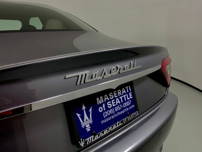 2016 Maserati GranTurismo Sport