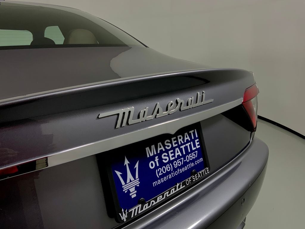 2016 Maserati GranTurismo Sport