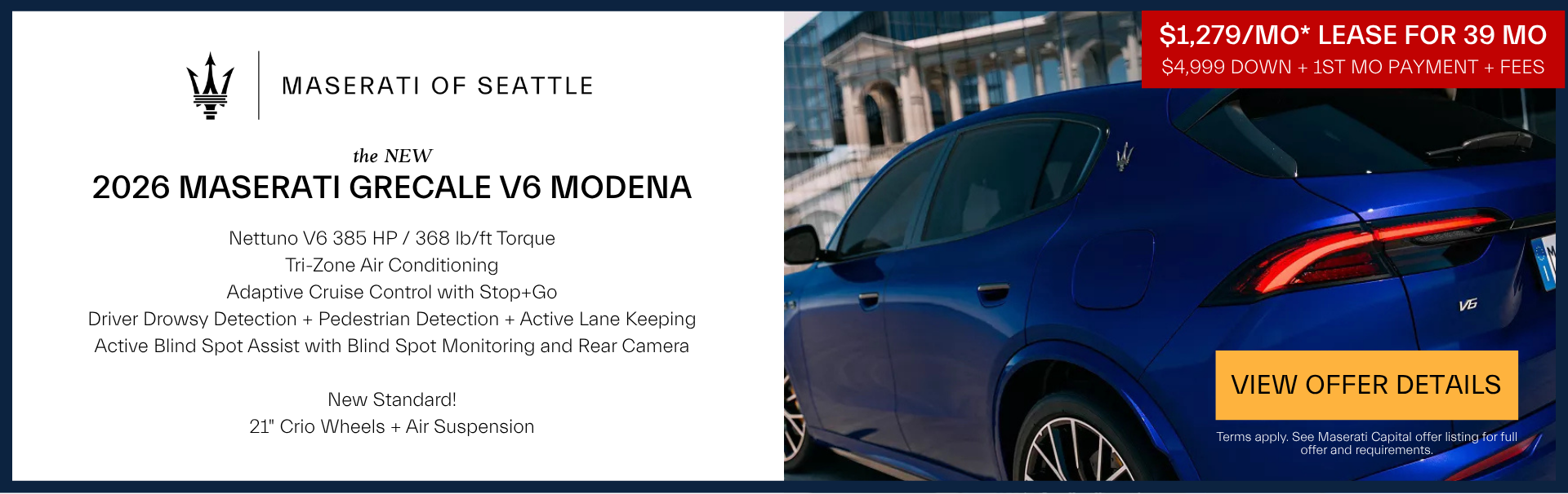 2026 Maserati Grecale Modena