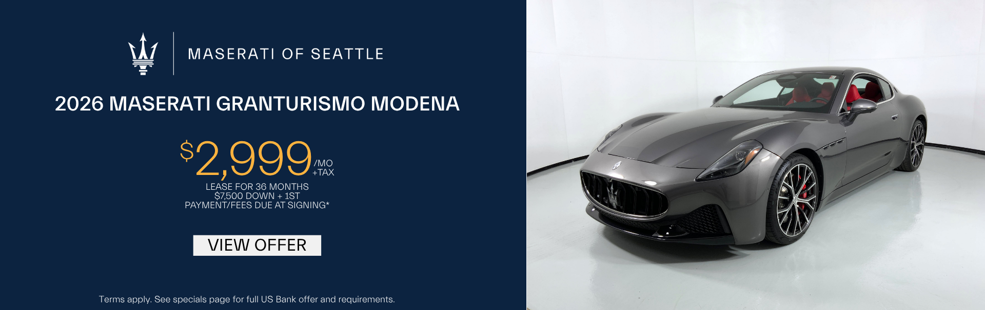 2026 Maserati GranTurismo Modena