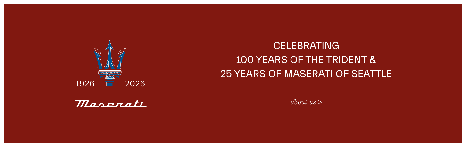 100 Years of the Trident