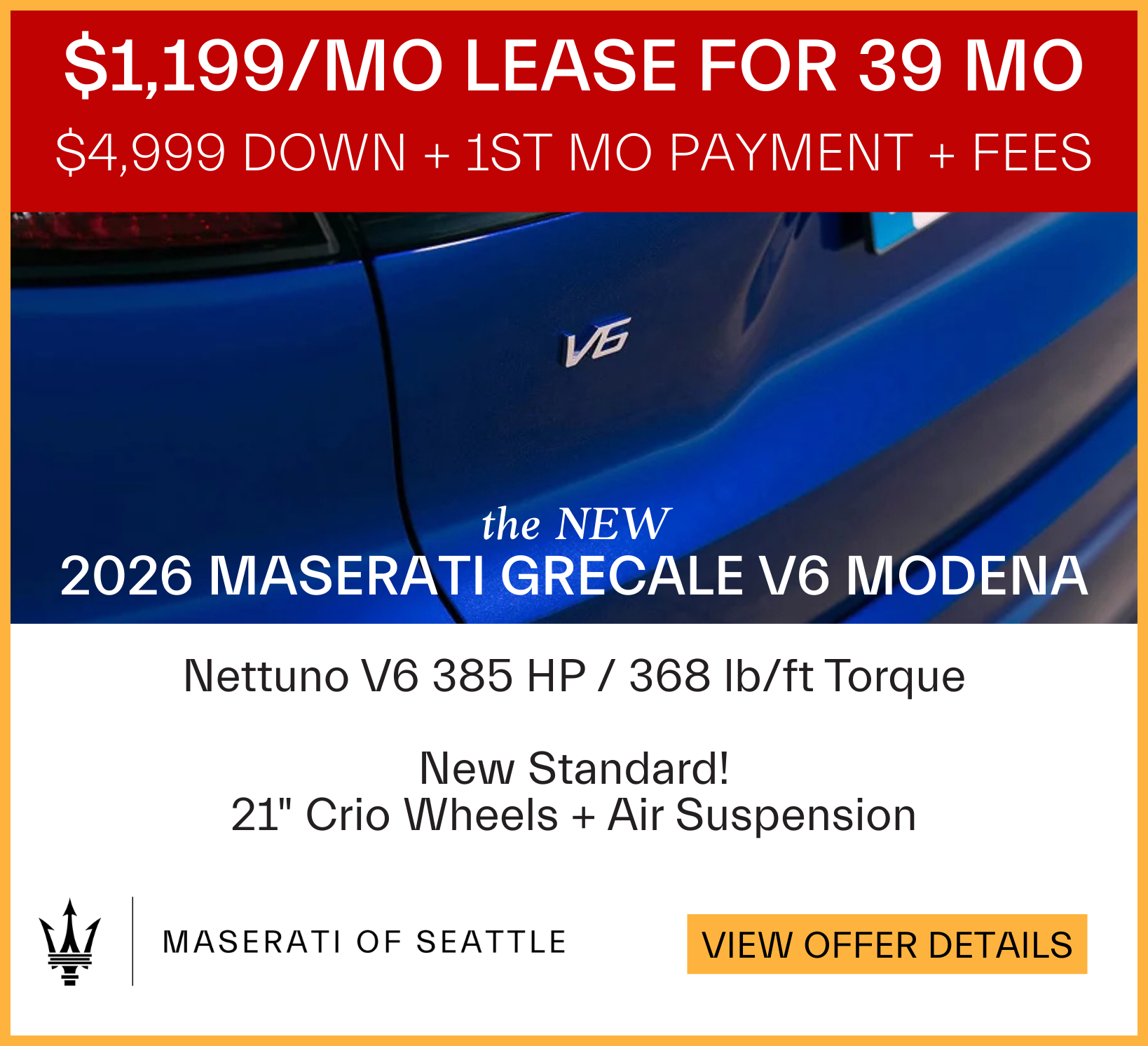 2026 Maserati Grecale Modena