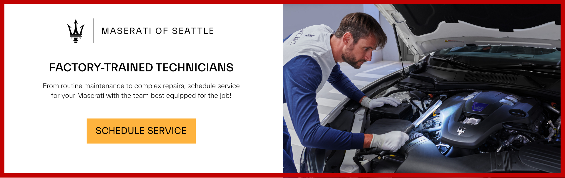 Factory Trained Technicians